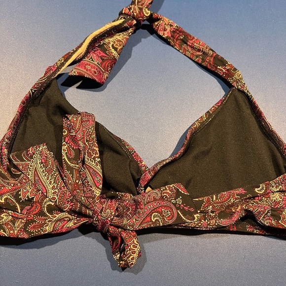 Converse One Star Purple Paisley Size XL Swim Suit Top Beach Summer - Picture 4 of 6